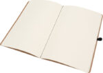 A5 notebook with blank pages and pen made of recycled materials CHLOE - Image 2