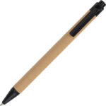 A5 notebook with blank pages and pen made of recycled materials CHLOE - Image 5