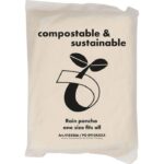 Biodegradable rain poncho DAVIDE - Image 4