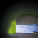 Reflective kids 6-panel cap HALINA - Image 4