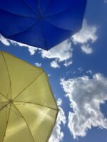 Beach umbrella ø145 cm BEATE - Image 5