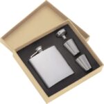 Hip flask 178 ml with 2 shot glasses FAITH - Image 2