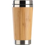 Bamboo thermal mug 400 ml CHRISTOPH - Image 3