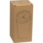 Bamboo thermal mug 400 ml CHRISTOPH - Image 4