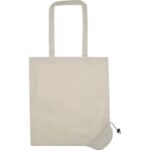 Foldable cotton bag 100 g/m² ANNABELLA - Image 3