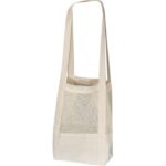Cotton bag with mesh 150 g/m2 BENEDIKT