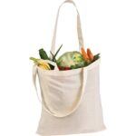 Cotton bag with long handles 140 g/m² GIOVANNI