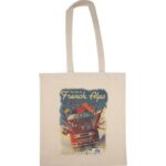 Cotton bag with long handles 140 g/m² GIOVANNI - Image 4