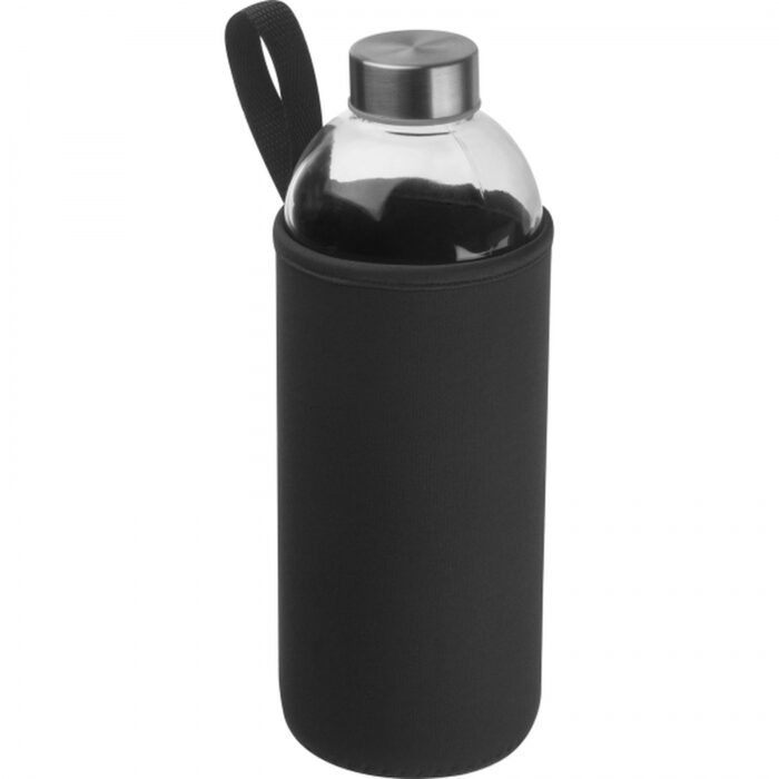 macma-62427-0-butelka-szklana-z-pokrowcem-1000-ml-6242703.jpg Glass bottle with sleeve 1000 ml JESSICA - Image 1