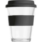 Glass mug with lid 300 ml AMANDA - Image 3