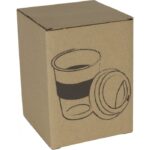 Glass mug with lid 300 ml AMANDA - Image 5