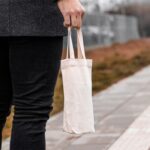 Cotton wine bag 220 g/m² ROBIN - Image 3