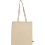 Cotton bag with long handles 140 g/m² LETIZIA - Image 2
