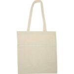 Cotton bag with long handles 140 g/m² NORBERT - Image 2