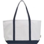 Large cotton bag with long handles 730 g/m2 HARVEY - Image 2