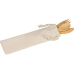 Bamboo cutlery set GREGOR - Image 2