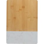 Bamboo cutting board with marble JESUS