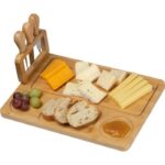Cheese board with knives FORTUNATO