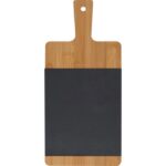 Bamboo cutting board with slate GEMMA