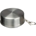 Foldable steel mug 250 ml HEATHER - Image 2