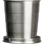 Foldable steel mug 250 ml HEATHER - Image 5
