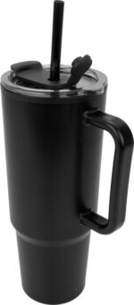 XXL mug with straw 1200 ml TEODORA - Image 3