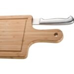 Bamboo cutting board with knife ELFRIEDE - Image 2
