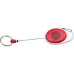 Keyring with carabiner and retractable cord DIANA - Image 2
