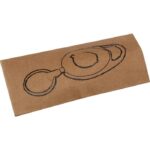 Keyring with carabiner and retractable cord DIANA - Image 4