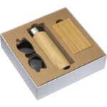 Set 350 ml bottle, glasses, 8000 mAh power bank EMILIA - Image 4