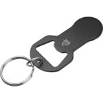 Keychain with bottle opener and shopping trolley token OLIWIER - Image 2