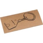 Metal house keyring GILBERT - Image 2