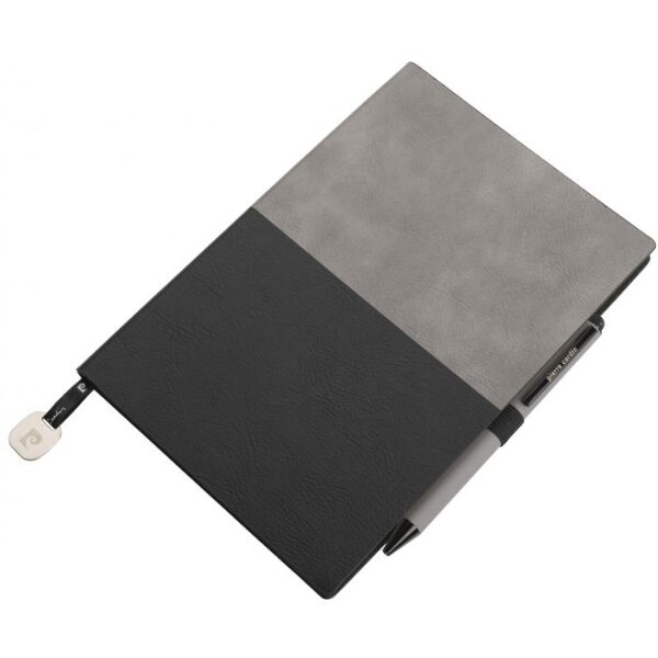 macma-B350120-0-b3501200ip307.jpg Notepad A5 & ballpoint pen REPORTER Pierre Cardin - Image 1