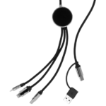 4in1 charging cable with illuminated logo long 120 cm