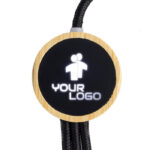 3in1 charging cable with illuminated logo long 120 cm - Image 3