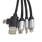 3in1 charging cable with illuminated logo - Image 3