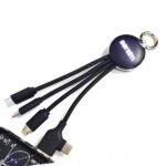 4in1 cable with illuminated logo, RXD-368