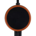 3in1 charging cable with illuminated logo in wooden casing - LH-ZM04 - Image 5
