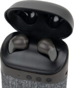 Bluetooth Speaker HF01 with Built-in Earbuds 2 in 1 - Image 3