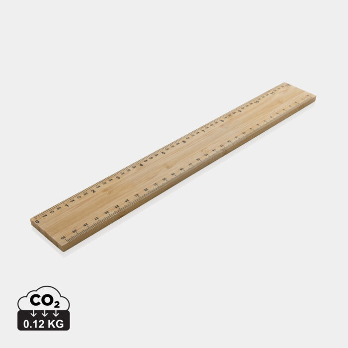 xdconnects-P165.50-0-P165.509__S_0__06776481f4874aaca3d6247fed00d5b8.jpg Timberson extra thick 30cm double sided bamboo ruler - Image 1