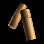 Ukiyo bamboo salt and pepper mill set - Image 4