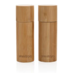 Ukiyo bamboo salt and pepper mill set - Image 5