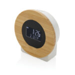 Utah RCS rplastic and bamboo LCD desk clock - Image 2