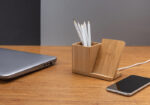 Calgary bamboo 10W wireless charger - Image 5