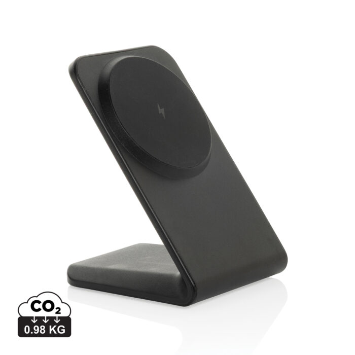 xdconnects-P309.09-0-P309.0901__S_0__8a52e644039b4bac84ccb7bfc1e719af.jpg VoltPerch RCS recycled plastic 15W magnetic wireless charger - Image 1