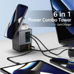 Urban Vitamin Sacramento 105W GAN charger+retractable cables - Image 4