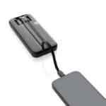Turbopack RCS rplastic powerbank 10.000 integrated cables - Image 5