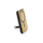 Zen RCS rplastic 5000 mah 5W magnetic bamboo powerbank - Image 3