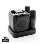 Singvibe RCS recycled plastic karaoke set with double mic
