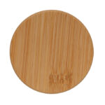 Double wall borosilicate glass with bamboo lid 250ml 2pc set - Image 4